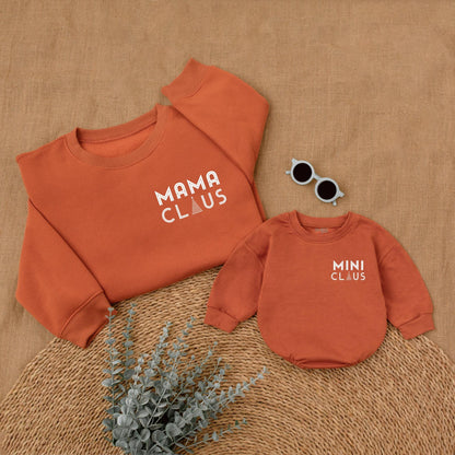 Christmas Family Matching Outfits: Mama, Mini, Dada Sweatshirts