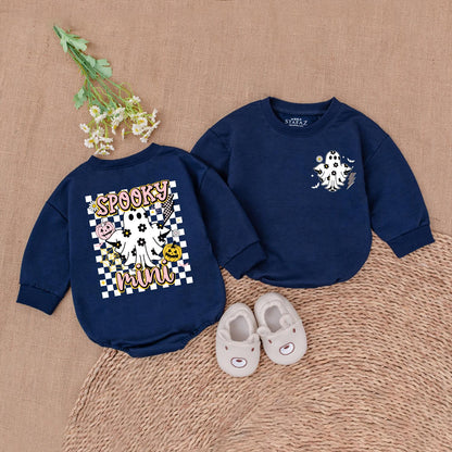 Ghostly Family Sweaters: Cute Halloween Matching Outfits for All