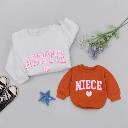 Matching Aunt and Niece Sweatshirts: Custom Gifts for Family Bonds  