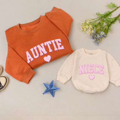 Matching Aunt and Niece Sweatshirts: Custom Gifts for Family Bonds  