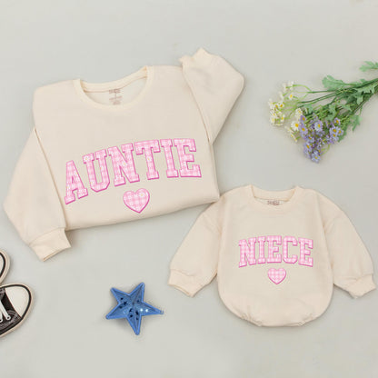 Matching Aunt and Niece Sweatshirts: Custom Gifts for Family Bonds  