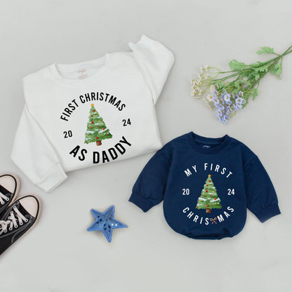 Matching Family Christmas Sweaters: Mommy & Me, Pregnancy Reveal