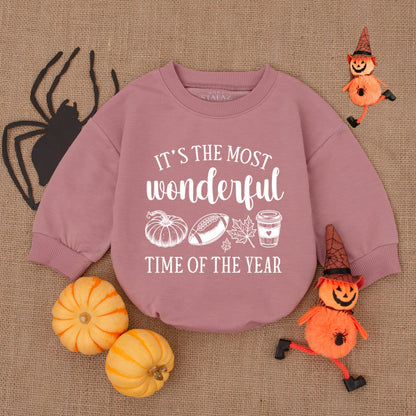 Thanksgiving Pumpkin Romper, Fall Baby Bodysuit, Newborn Outfit