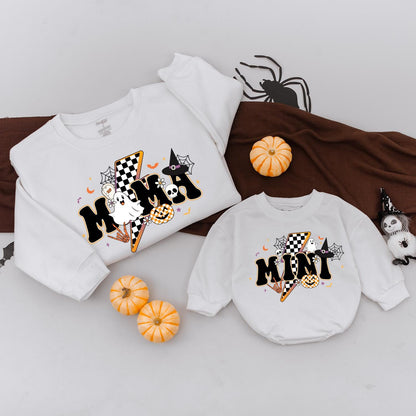 Retro Halloween Family Sweaters: Matching Spooky Outfits, Trendy Styles