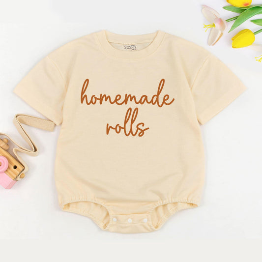 Retro Baby Clothes Set: Funny Thanksgiving Romper & Fall Sweater