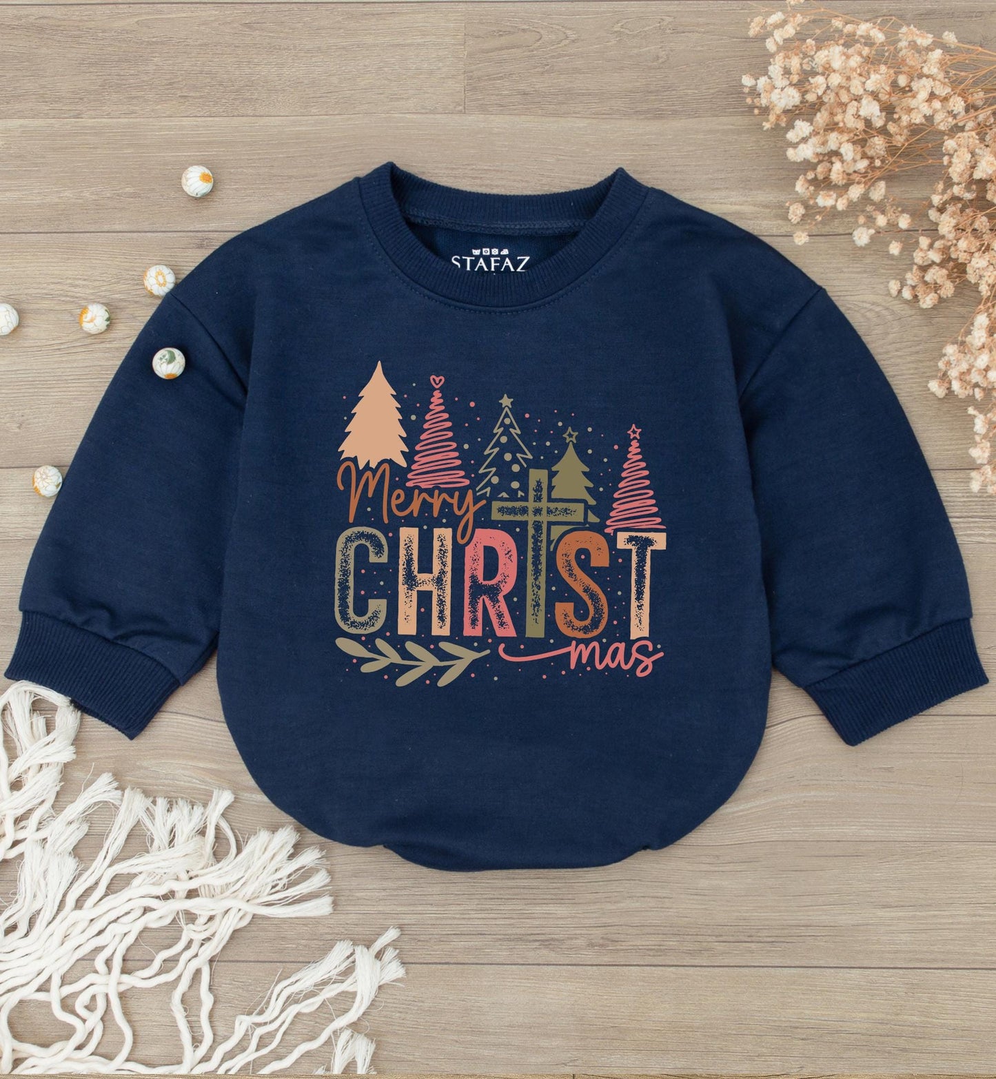 Holiday Baby Romper & Family Matching Sweatsuits, Perfect Gifts