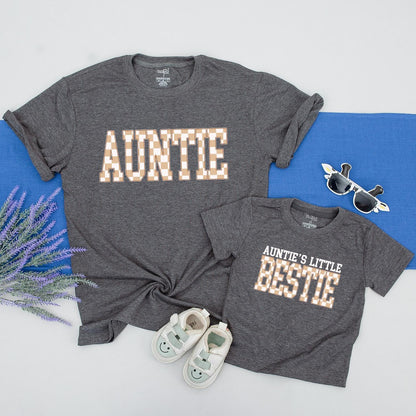 Auntie & Bestie Custom Shirts – Perfect Gift for Aunts & Minis