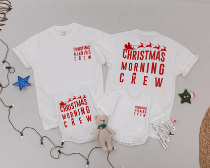 Matching Family Christmas Shirts: Personalized Vintage Mommy & Me