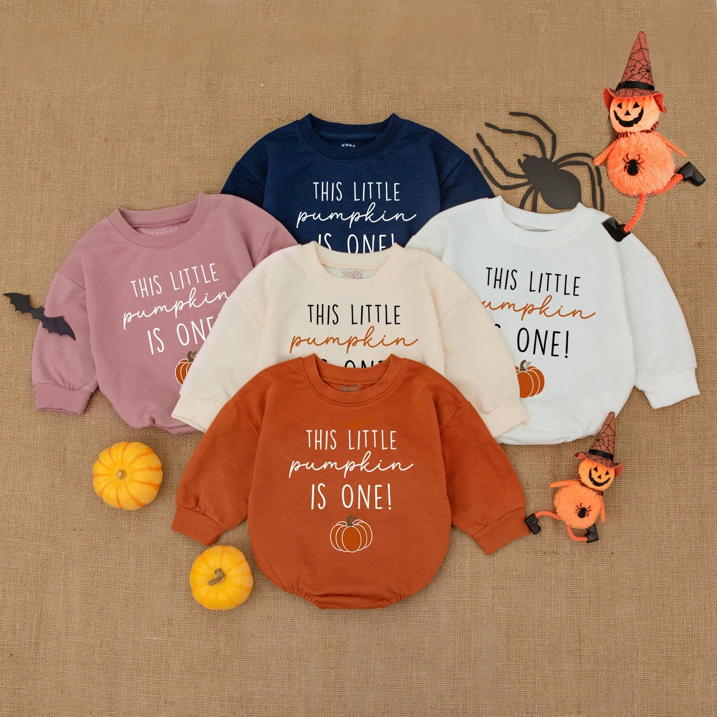 Pumpkin Romper: Cozy & Cute Fall Outfit for Babies, Perfect Gift