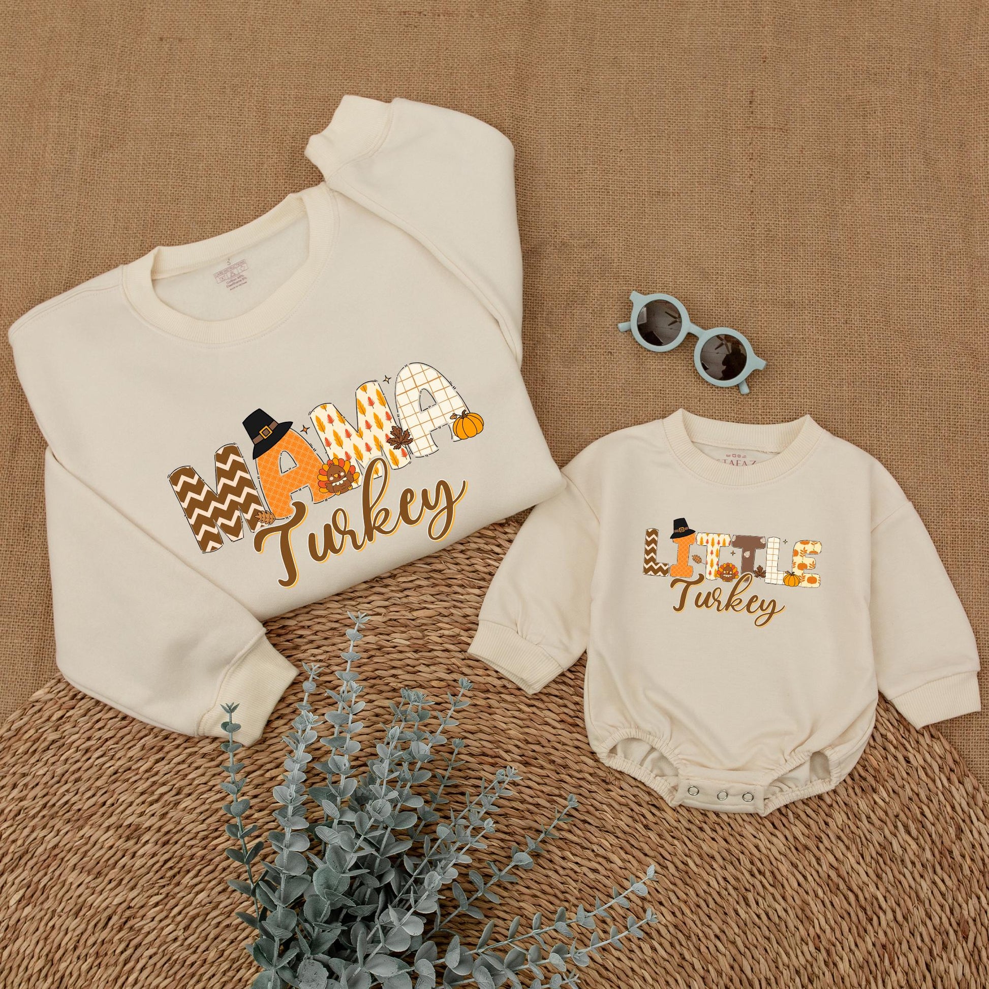 Thanksgiving Family Sweater Set: Fun Fall & Mommy and Me Outfits