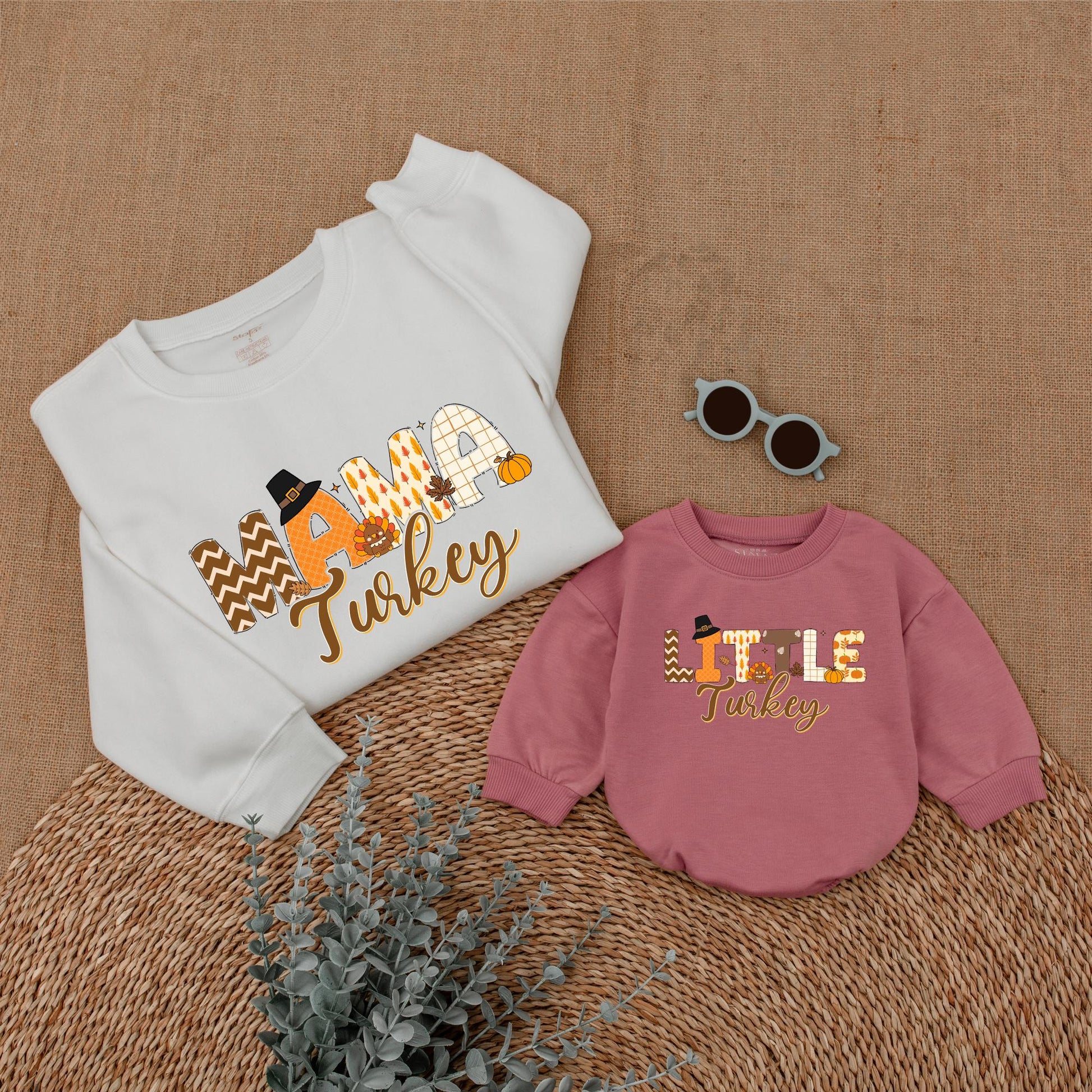 Thanksgiving Family Sweater Set: Fun Fall & Mommy and Me Outfits