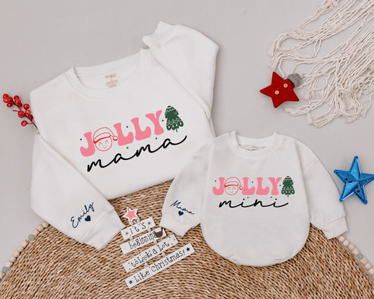 Matching Jolly Mama and Mini Shirts - Perfect Christmas Gifts