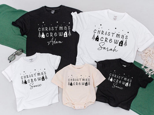 Matching Family Christmas Shirts & Personalized Holiday Outfits