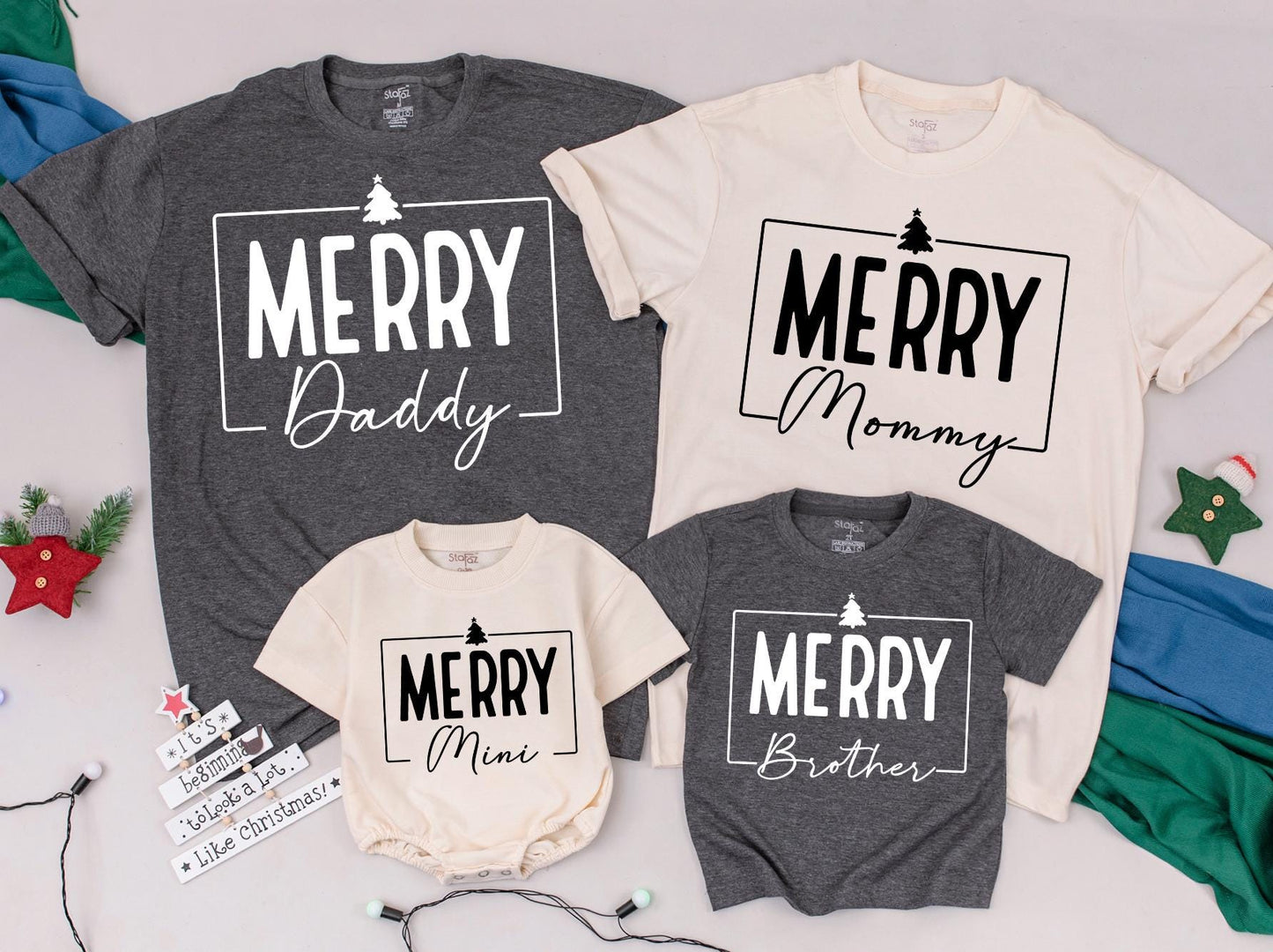 Festive Family Xmas Shirts: Custom Tees & Matching Holiday Outfits