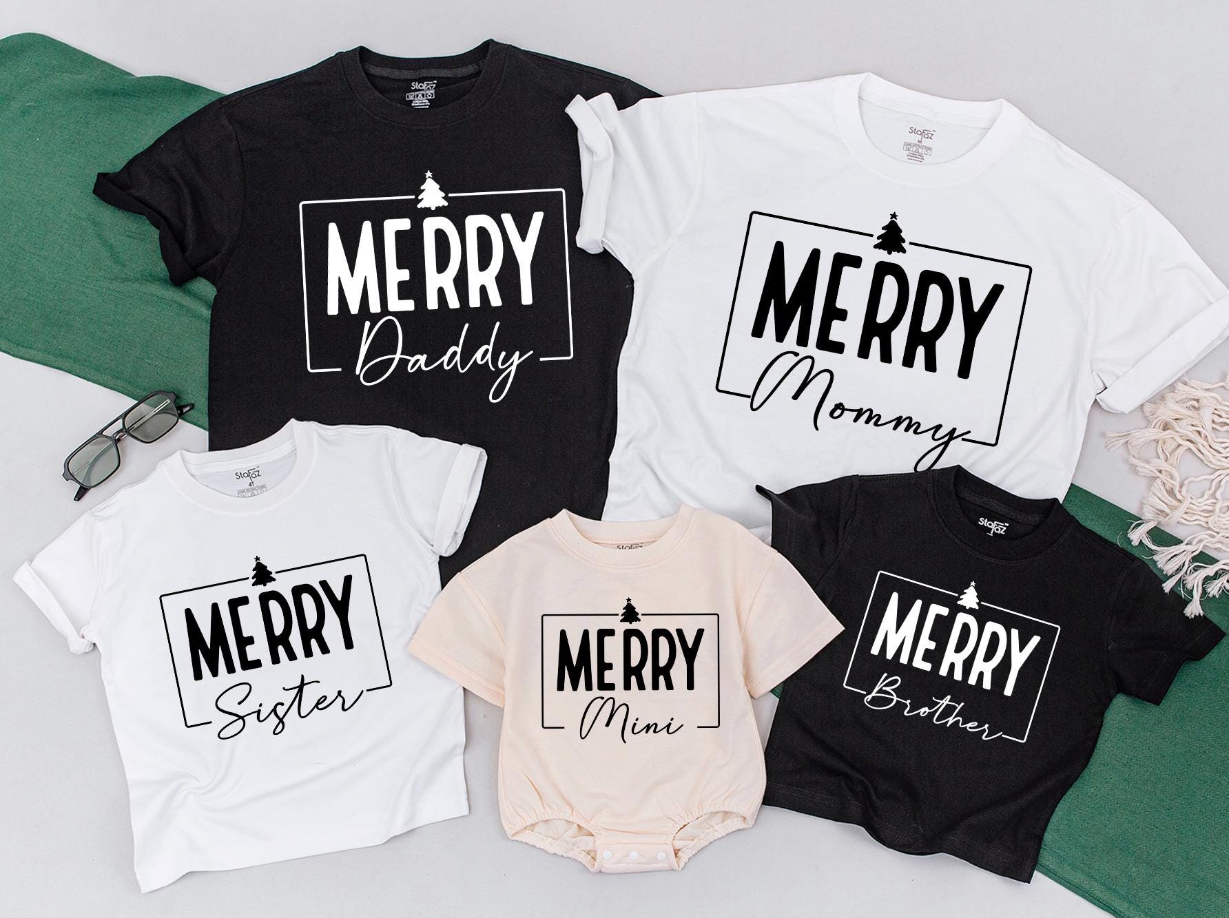 Festive Family Xmas Shirts: Custom Tees & Matching Holiday Outfits