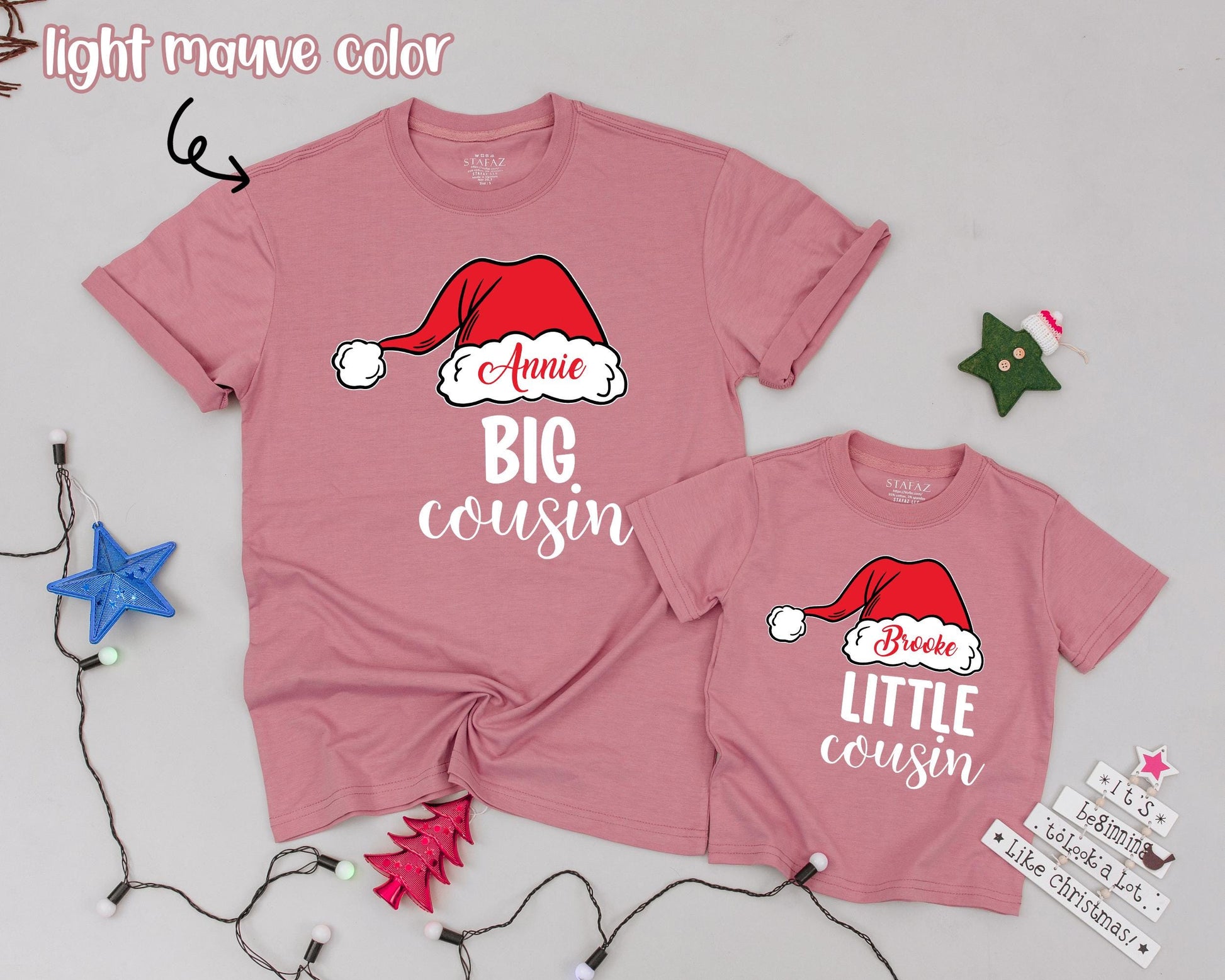 Holiday Cousin Crew Shirts: Personalized Family Christmas Outfits