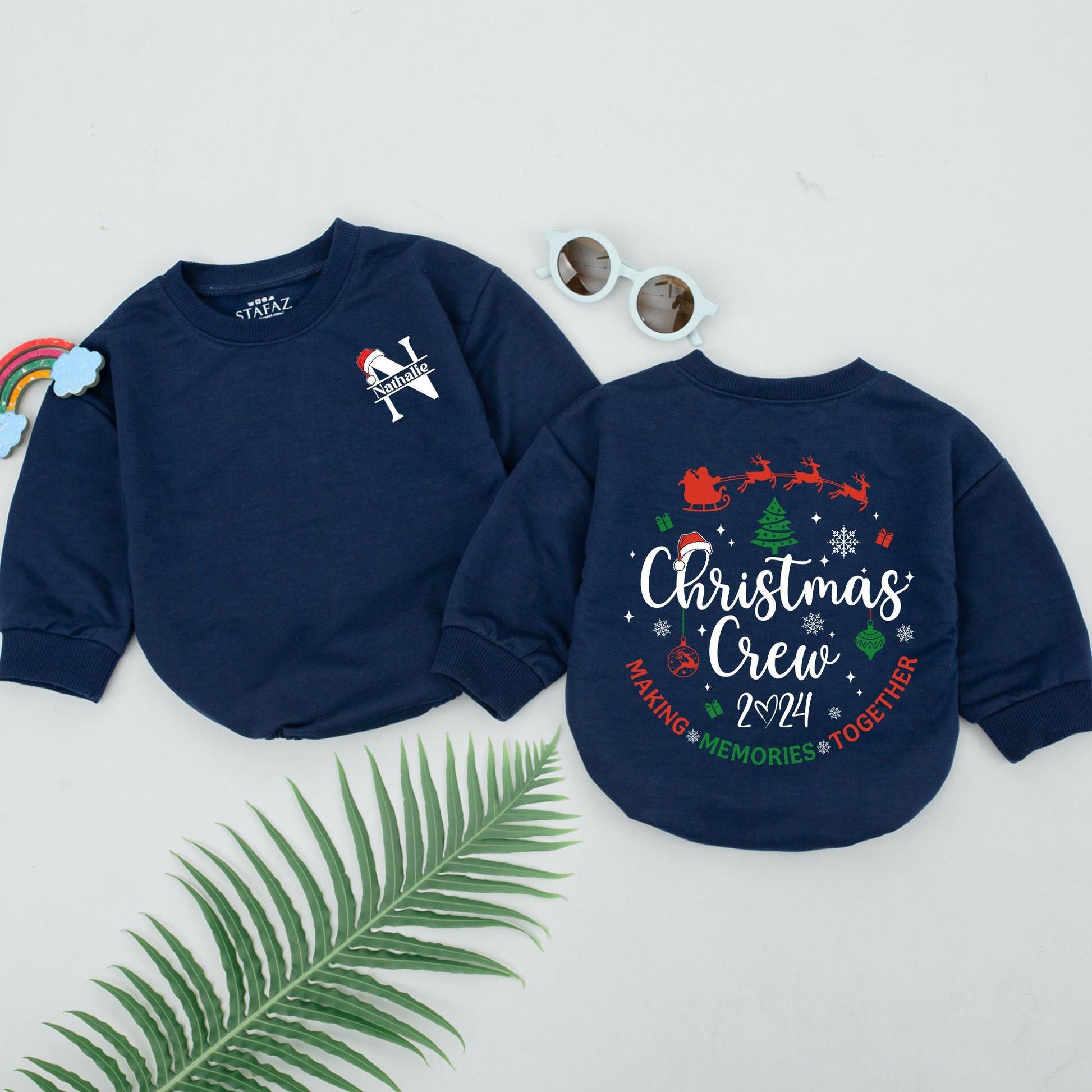 Matching Family Christmas Sweatshirt, Mommy & Me Outfits, Holiday Gift