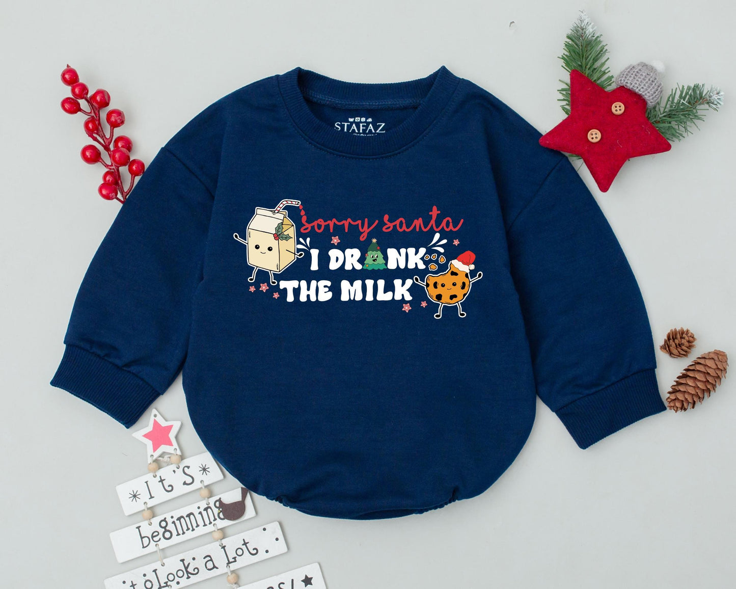 Western Baby Romper - First Christmas Outfit & Shower Gift