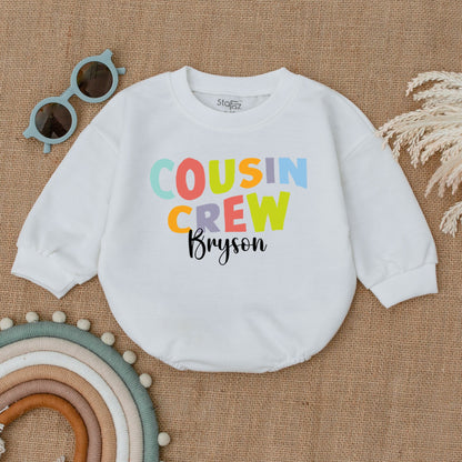 Custom Baby Romper Bodysuit – Personalized Gift for Newborns