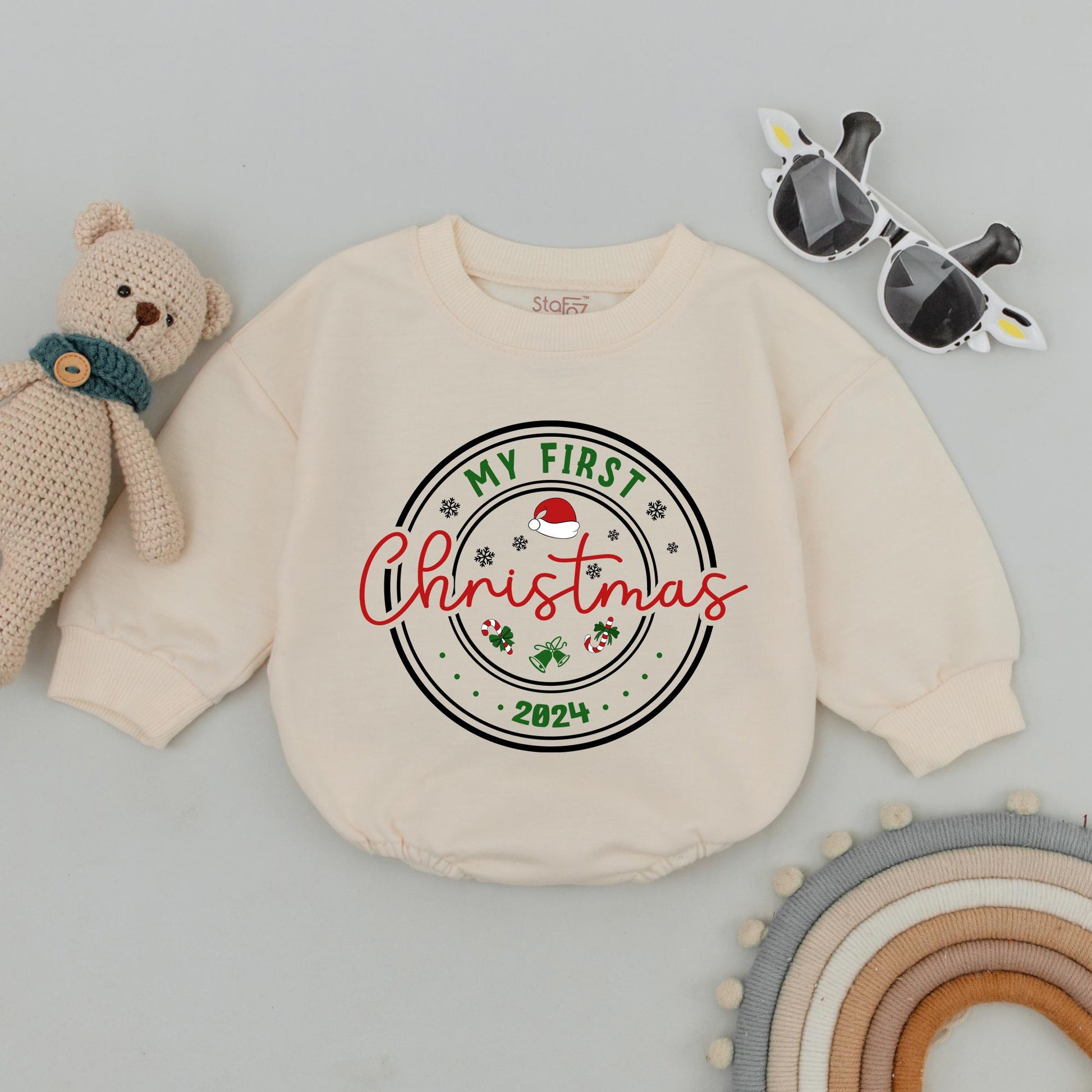 Matching Family Christmas Sweatshirts - Mommy and Me Holiday Outfit