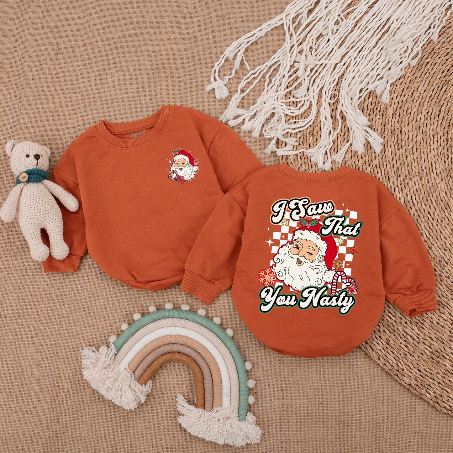 Festive Sweatshirts & Rompers: Holiday Gifts for All Ages