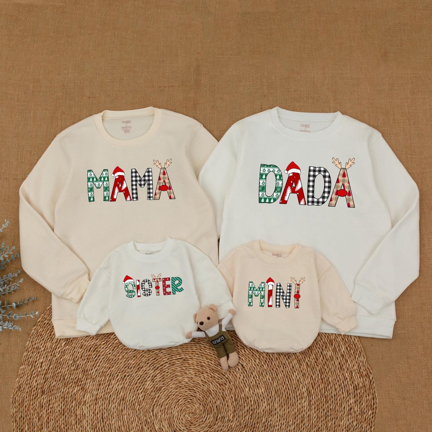 Matching Family Christmas Sweaters & Outfits: Mommy and Me Styles