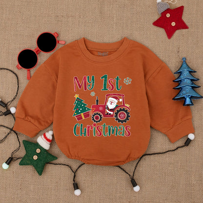 Newborn Christmas Bodysuit: Baby's First Holiday Romper Gift