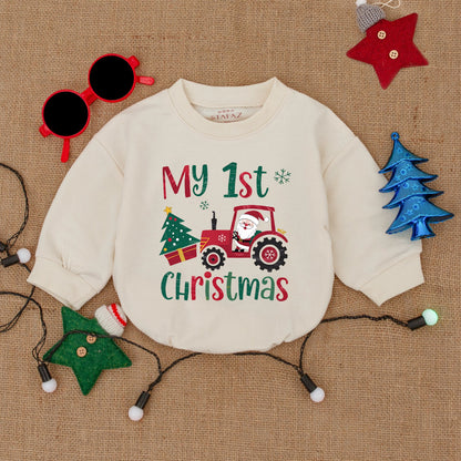 Newborn Christmas Bodysuit: Baby's First Holiday Romper Gift