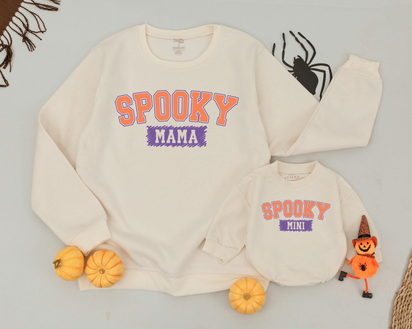 Matching Mama Mini Retro Halloween Outfits: Spooky Family Style