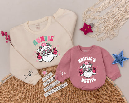 Matching Auntie & Little Bestie Shirts: Christmas & Holiday Family Fun