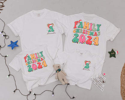 Matching Family Christmas Tees: Personalized Holiday Outfits