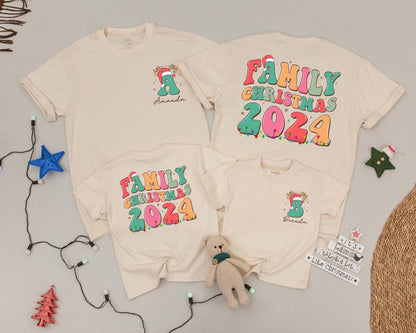 Matching Family Christmas Tees: Personalized Holiday Outfits