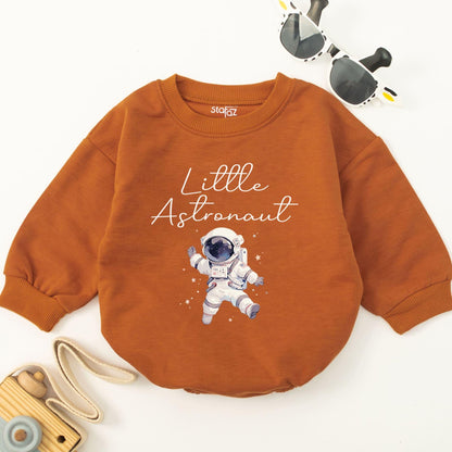 Astronaut Baby Romper: Funny Space Outfit, Gender Neutral Gift