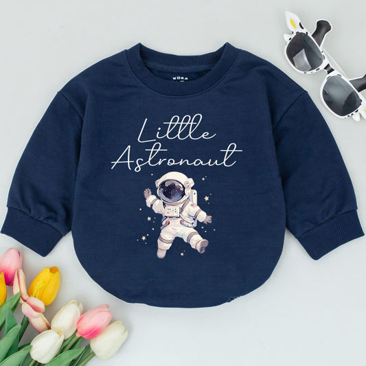 Astronaut Baby Romper: Funny Space Outfit, Gender Neutral Gift