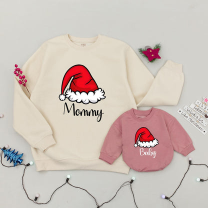 Festive Family Matching Outfits: Christmas Sweaters & Baby Rompers