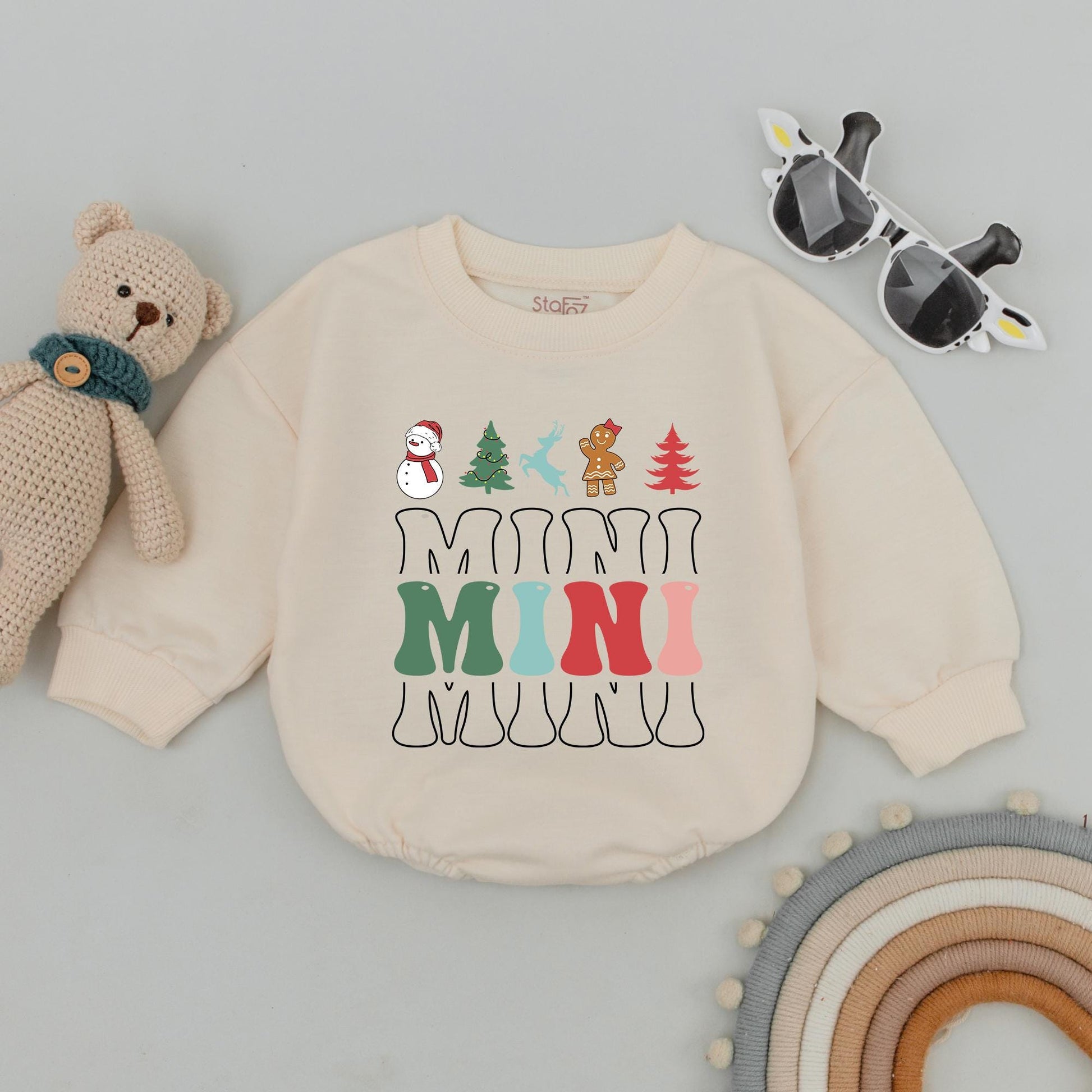 Matching Family Christmas Sweaters: Mama & Mini, Dada & Baby Outfits