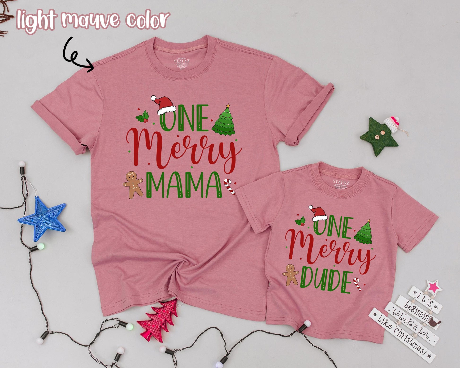 Festive Family Tees: First Christmas Matching Outfits 2024