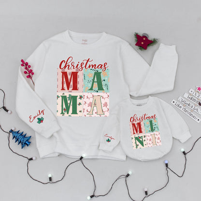 Mama & Mini Christmas Sweaters, Retro Holiday Outfits & Rompers