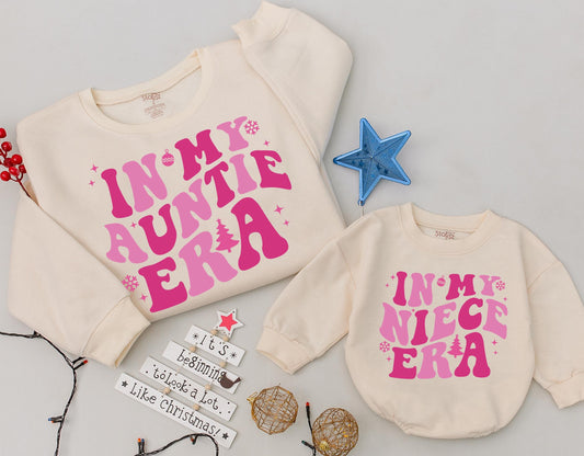 Auntie & Niece/Nephew Personalized Sweatshirt - Perfect Gift Idea