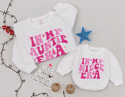 Auntie & Niece/Nephew Personalized Sweatshirt - Perfect Gift Idea