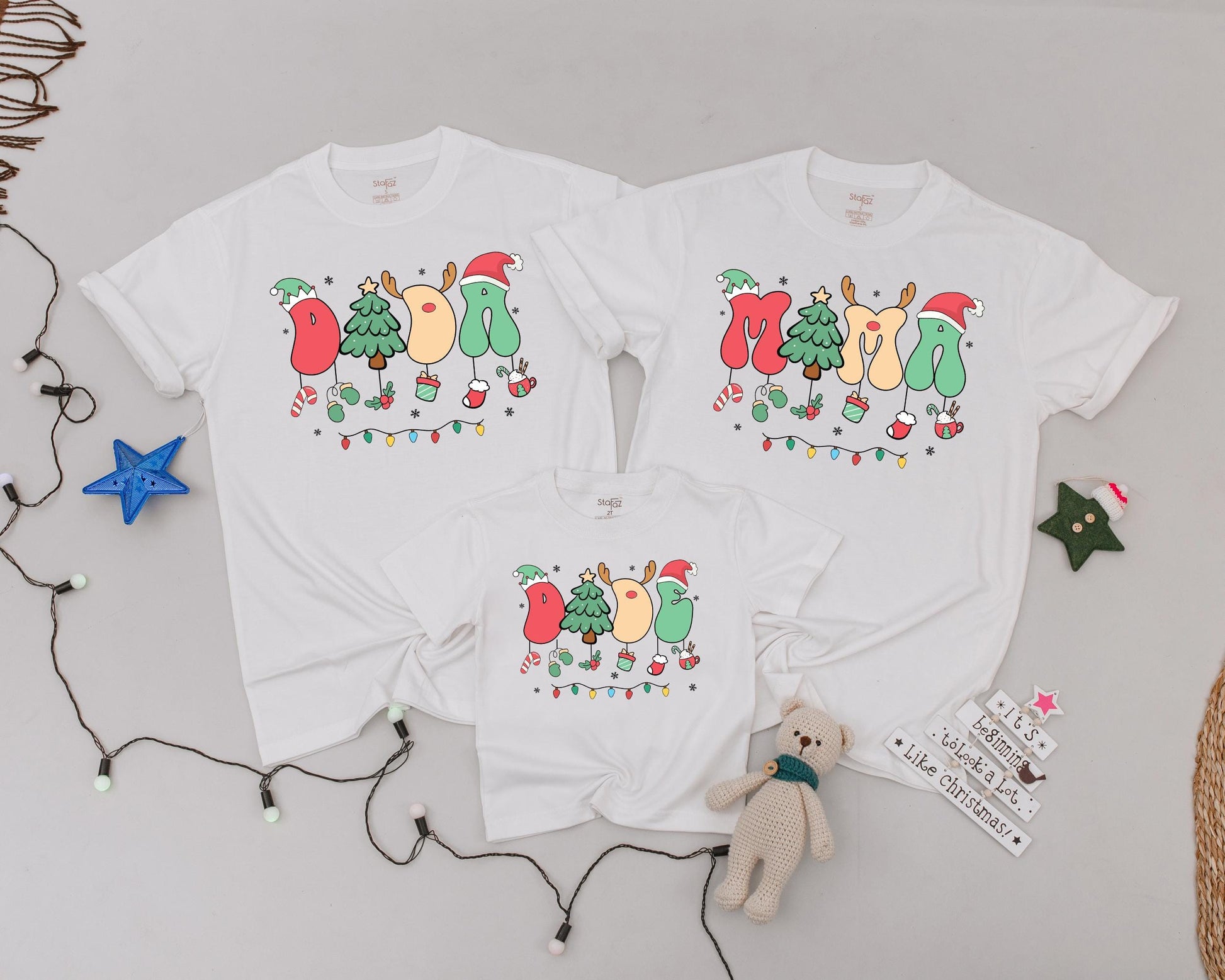 Matching Family Christmas Shirts 2024: Personalized Fun Holiday Tees