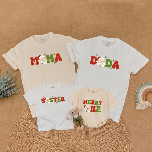 First Christmas Birthday Family Shirts - Matching Holiday Outfits