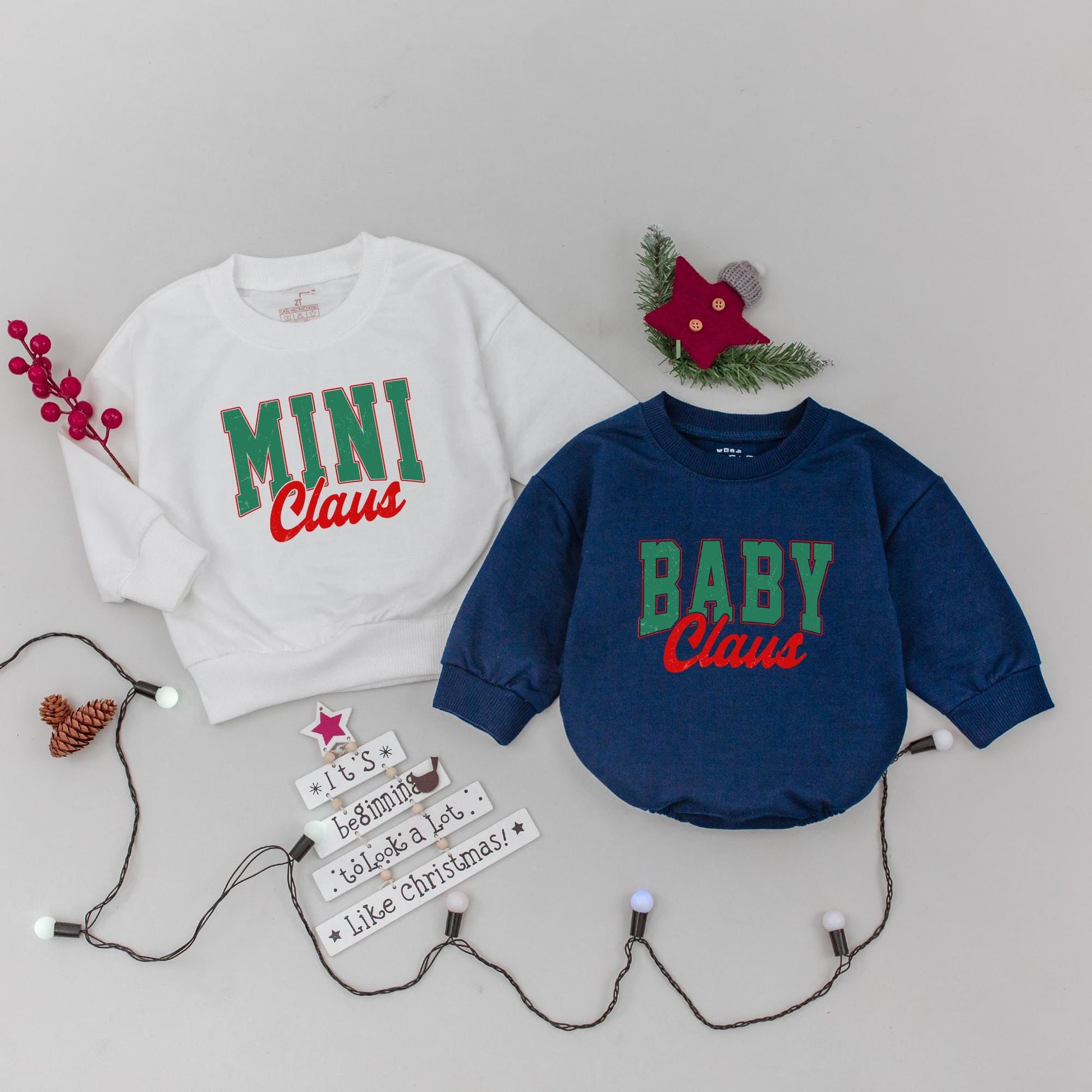 Matching Family Christmas Outfits: Trendy Sweaters & Baby Apparel