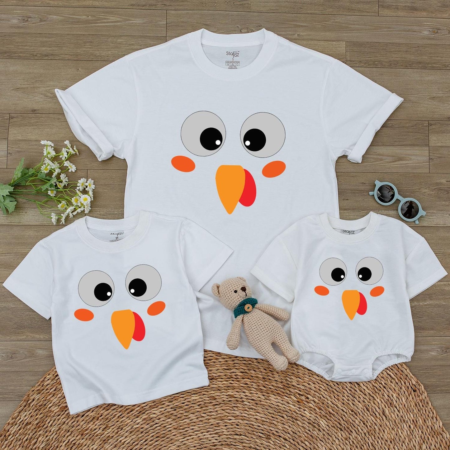 Thanksgiving Baby Romper: Gender Neutral Fall Bodysuit & Toddler Tee  