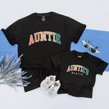 Auntie and Bestie Custom Shirt – Perfect Gifts for Aunt and Baby  