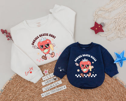 Auntie and Niece Berry Boujee Matching Shirts Set