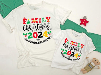 Festive Family Christmas Shirts & Baby Romper: Perfect Holiday Gifts