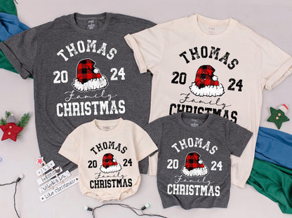 Cozy Custom Family Christmas Tees: Retro Design for All Ages