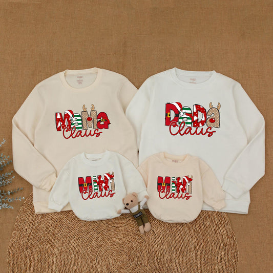 Matching Family Christmas Sweaters: Mama and Mini Holiday Outfits