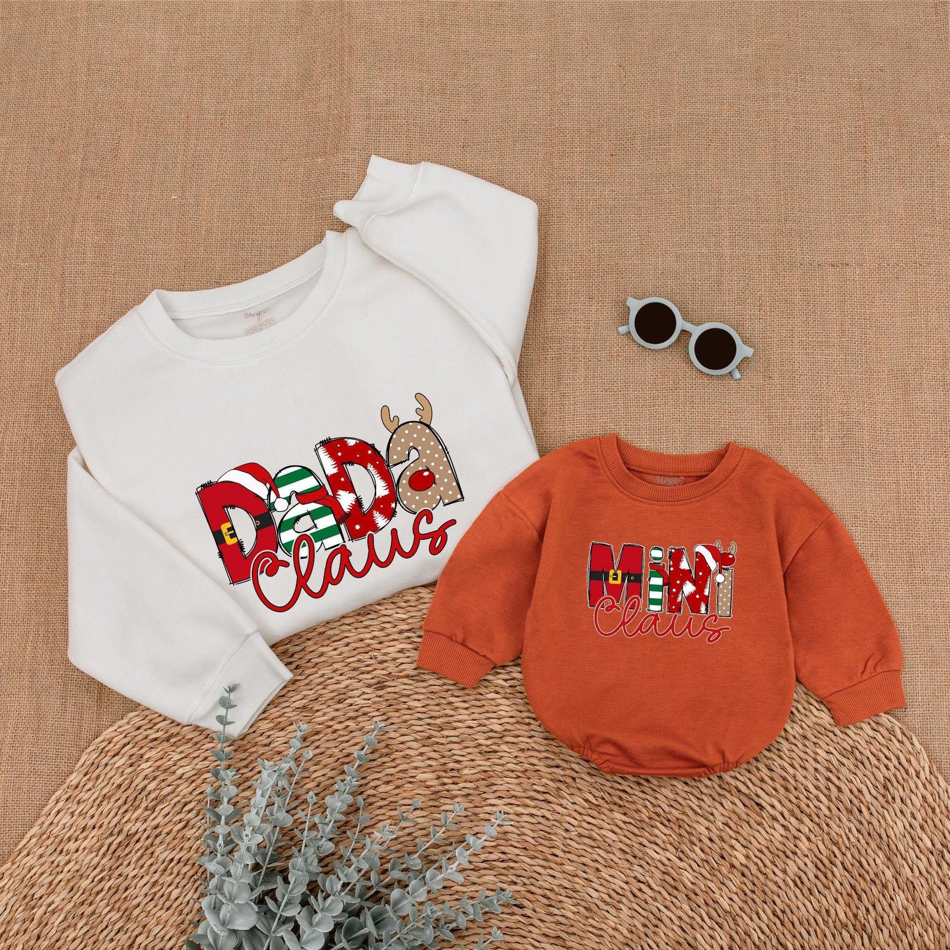 Matching Family Christmas Sweaters: Mama and Mini Holiday Outfits